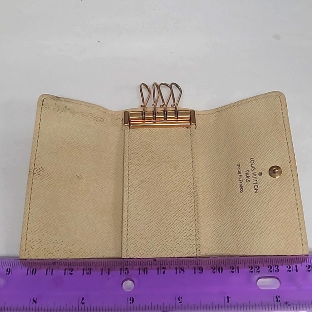 Authentic Louis Vuitton Azu Keychain Wallet - Picture 4 of 8